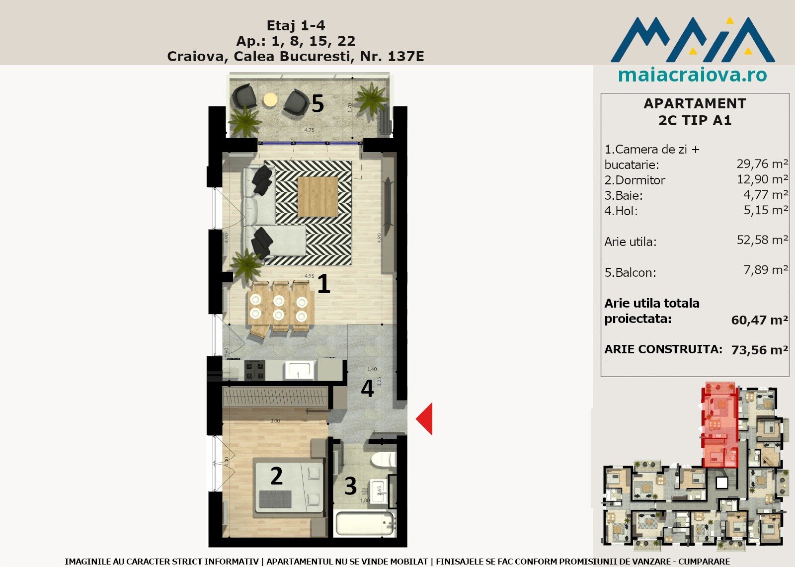 Tip 2C TIP A1 | Maia Craiova